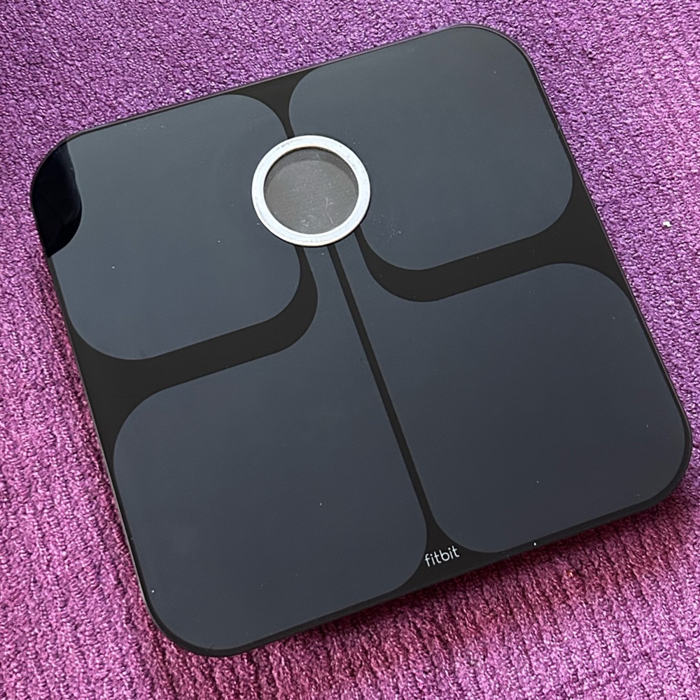 Black Aria FitBit Smart Scale